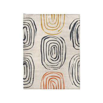 Horatio Ivory & Orange in Small (30" x 40") Size
