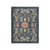 Francine Navy & Gold in Small (30" x 40") Size
