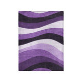 Sinuous Purple Monochrome in Small (30" x 40") Size