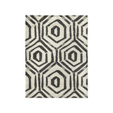 Torrance Black & Ivory in Small (30" x 40") Size
