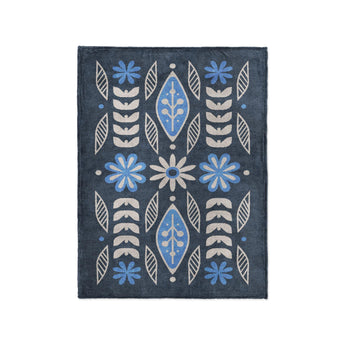 Topanga Navy & Columbia in Small (30" x 40") Size