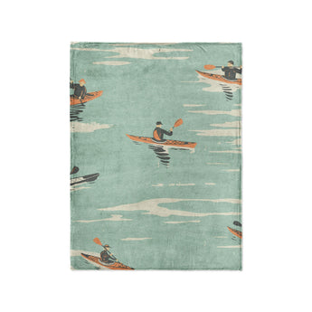 Open Water Kayakers in Small (30" x 40") Size