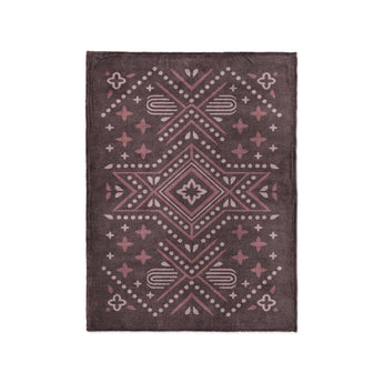 Durand Burgandy in Small (30" x 40") Size