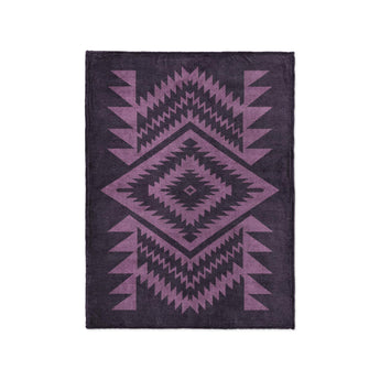 Reyno Lilac & Eggplant in Small (30" x 40") Size