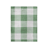 Buffalo Plaid Kelly Green in Small (30" x 40") Size