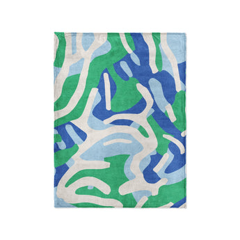Leonardo Blue Green in Small (30" x 40") Size