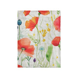 Watercolor Poppies in Small (30" x 40") Size