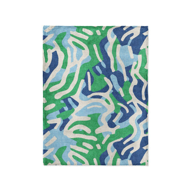 Leonardo Blue Green in Small (30" x 40") Size