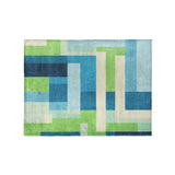 Henry Blue & Green in Small (30" x 40") Size