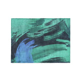 Tethys Navy & Seafoam in Small (30" x 40") Size
