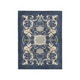 Belinda Navy & Ivory in Small (30" x 40") Size