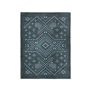 Durand Navy Blue in Small (30" x 40") Size