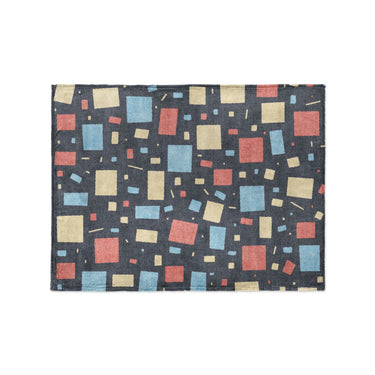 Geometric Confetti Twilight in Small (30" x 40") Size