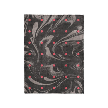 Acid Burn Greige & Infrared in Small (30" x 40") Size