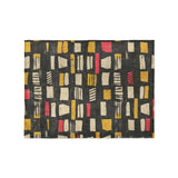 Milo Black, Red, & Yellow in Small (30" x 40") Size
