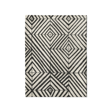 Ludwig Black & Ivory in Small (30" x 40") Size