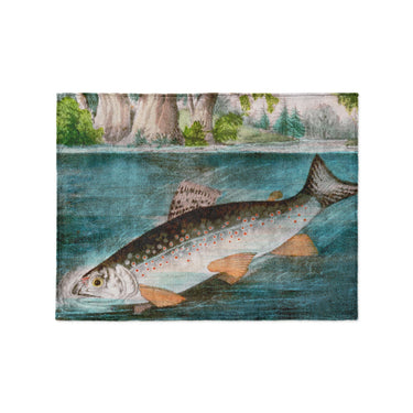 Hooked Fish in Small (30" x 40") Size