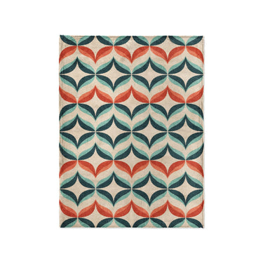 Jasper Blue & Red in Small (30" x 40") Size