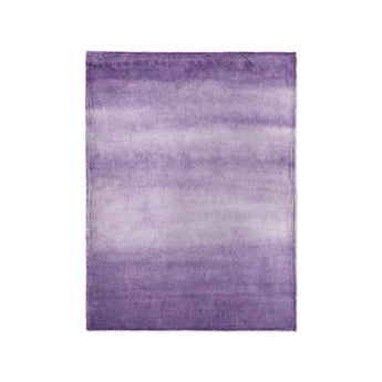 Jacinda Watercolor Purple Ombre in Small (30" x 40") Size