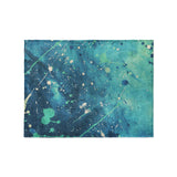 Sylvie Seafoam & Teal in Small (30" x 40") Size