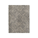 Hoffman Black & Ivory in Small (30" x 40") Size