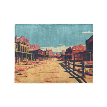 Southwestern Ghost Town in Small (30" x 40") Size