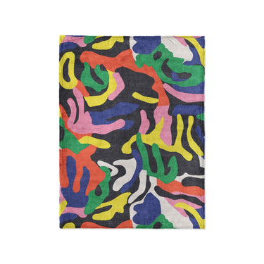 Umberto Black Multicolor in Small (30" x 40") Size