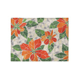 Mosaic Poinsettia Orange in Small (30" x 40") Size