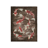 Koi Pond Brown in Small (30" x 40") Size