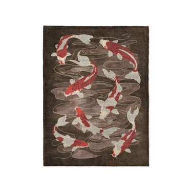 Koi Pond Brown in Small (30" x 40") Size