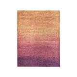 Imogen Watercolor Orange & Purple Ombre in Small (30" x 40") Size
