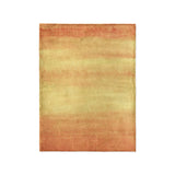 Jacinda Watercolor Fire Orange Ombre in Small (30" x 40") Size