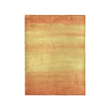 Jacinda Watercolor Fire Orange Ombre in Small (30" x 40") Size