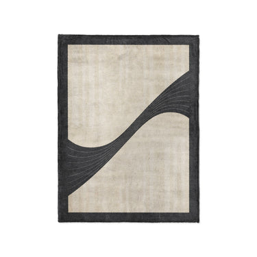 Esteban Ivory & Black in Small (30" x 40") Size