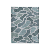 Duck Camo Blue in Small (30" x 40") Size