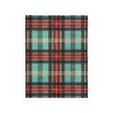 Ferguson Plaid Teal Red in Small (30" x 40") Size