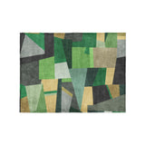 Baxter Green & Yellow in Small (30" x 40") Size