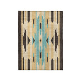 Jessa Blue & Ivory in Small (30" x 40") Size