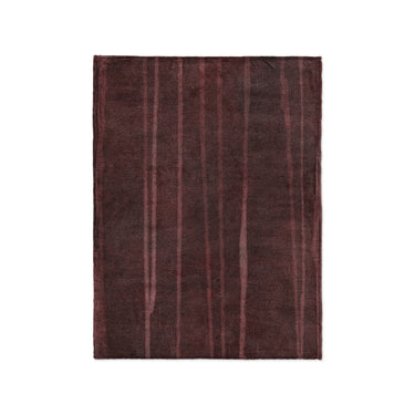 Felix Bleach Dye Burgandy in Small (30" x 40") Size