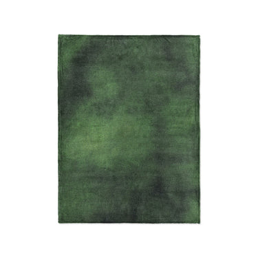 Andromeda Watercolor Navy & Kelly Green in Small (30" x 40") Size