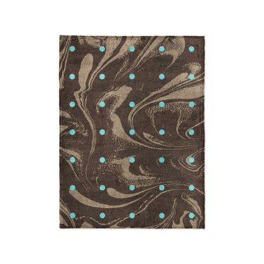 Acid Burn Brown & Carolina Blue in Small (30" x 40") Size