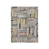 Atticus Multicolor Crosshatch in Small (30" x 40") Size
