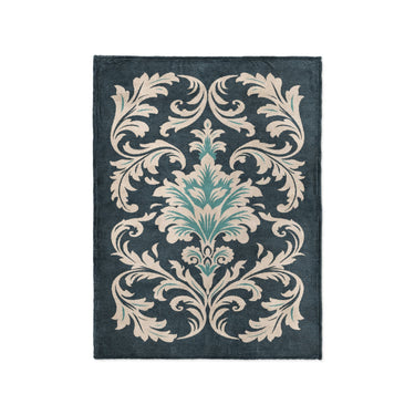 Aubrey Navy & Teal in Small (30" x 40") Size