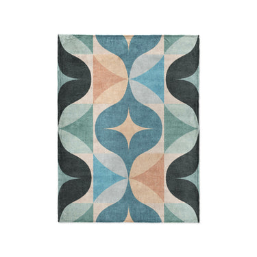 Maxine Seafoam & Peach in Small (30" x 40") Size