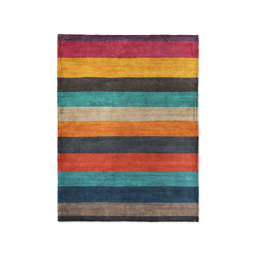 Brush Stripes Multicolor in Small (30" x 40") Size