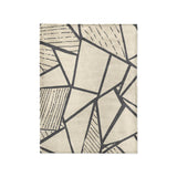 Harlan Ivory & Black in Small (30" x 40") Size