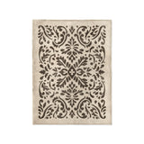 Floranna Ivory & Black in Small (30" x 40") Size
