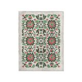 Georgiana Green & Deep Cerise in Small (30" x 40") Size