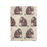 Thinking Chimps in Small (30" x 40") Size