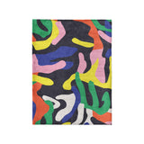 Umberto Black Multicolor in Small (30" x 40") Size